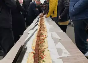 Dev Kebap Şöleni: 106 Metre Lezzet!