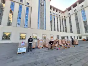 Ankara'da Rekor Miktarda Bandrolsüz Nargile Tütünü Ele Geçirildi