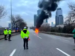 Ankara'da Lüks Cipte Yangın!