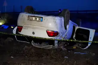 Ankara Elmadağ'da Trafik Kazası: 1 Ölü, 4 Yaralı