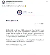 Ankara'da Yasa Dışı Gösteri: 34 Gözaltı