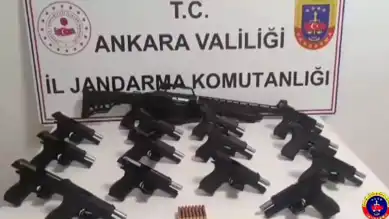 Ankara'da Yasa Dışı Silah Operasyonu: 2 Gözaltı