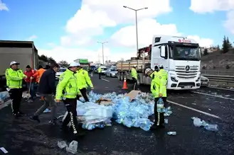 Ankara Çevreyolunda Zincirleme Kaza!