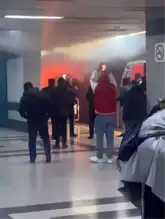 Batıkent Metro'da Elektrik Patlaması ve Yangın!