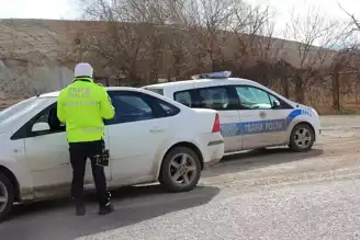 Beypazarı'nda Trafik Denetimi