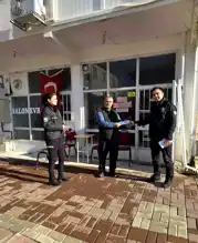 Evren'de Dolandırıcılık Önleme Broşürü Dağıtımı