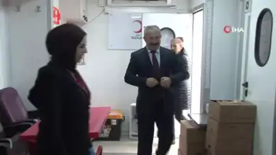Emniyet Müdürü'nden Örnek Kan Bağışı