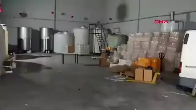 Ankara'da Sahte Alkol Baskını: 136 Bin Litre El Konuldu