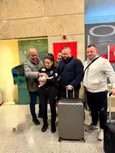 Esenboğa'da Araçta Mahsur Kalan Kedi Kurtarıldı!