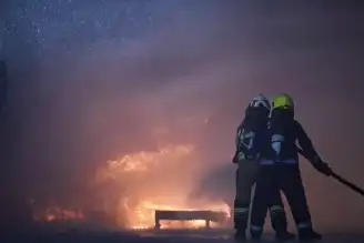 Esenboğa'da Uçak Yangını Tatbikatı Başarılı