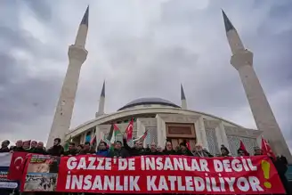 Filistin'e Destek Protestosu