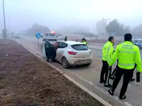 Elmadağ'da Kaçan Sürücü Yakalandı