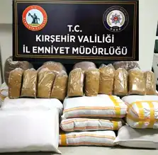 Kırşehir'de 700 Kg Kaçak Tütün Operasyonu