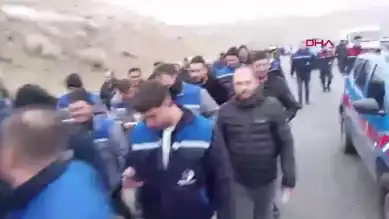 Maden İşçileri Özelleştirmeye Karşı Ankara'ya Yürüdü