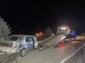 Manisa'da Üç Araçlı Zincirleme Kaza
