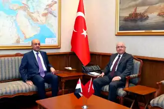 Güler, Iraklı Mevkidaşıyla Görüştü