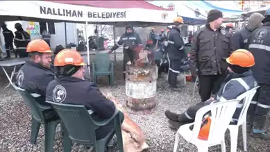 Nallıhan'daki Maden Eylemi 120 Saati Geçti