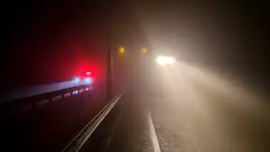 Çorum'da Yoğun Sis, Görüşü 30 Metreye Düşürdü