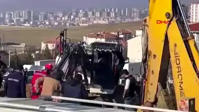 Polatlı'da İnşaat Göçüğü: 1 Ölü, 1 Kayıp