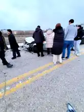 Pursaklar'da Zincirleme Kaza: Bir Araç Takla Attı