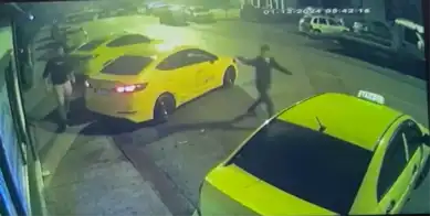 Genç, Taksi Durağında Kurusıkı Silahla Saldırıda Bulundu