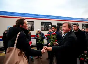 Turistik Doğu Ekspresi Erzincan'da!
