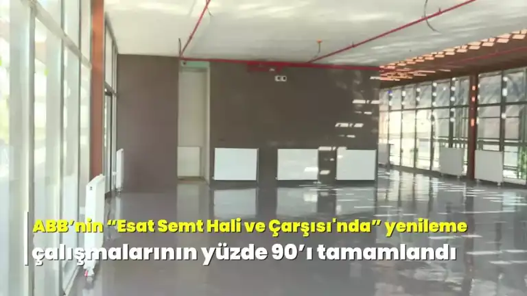 Semt Hali Yenilendi: Proje %90 Tamamlandı!