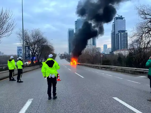 Ankara'da Lüks Cipte Yangın!