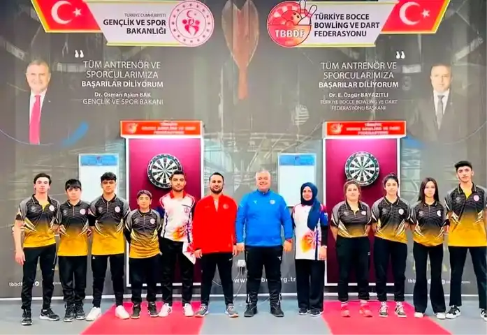 Elazığ'dan Dart Şampiyonasında Başarı