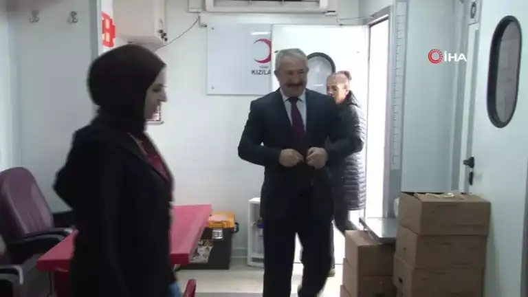 Emniyet Müdürü'nden Örnek Kan Bağışı