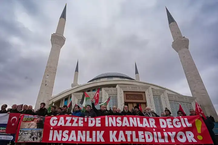 Filistin'e Destek Protestosu