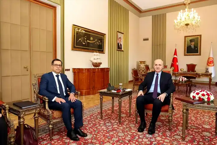 Kurtulmuş, Letonya ve İrlanda Büyükelçilerini Kabul Etti