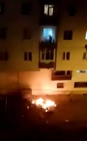 Sincan'da Balkon Yangını: Cinnet Geçiren Gözaltında